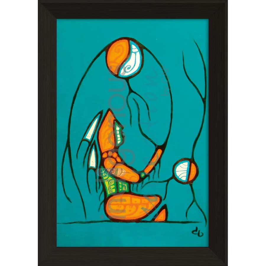 Warroir Spirit by artist David Brooks - Mi'kmaq. Indigenous Collection