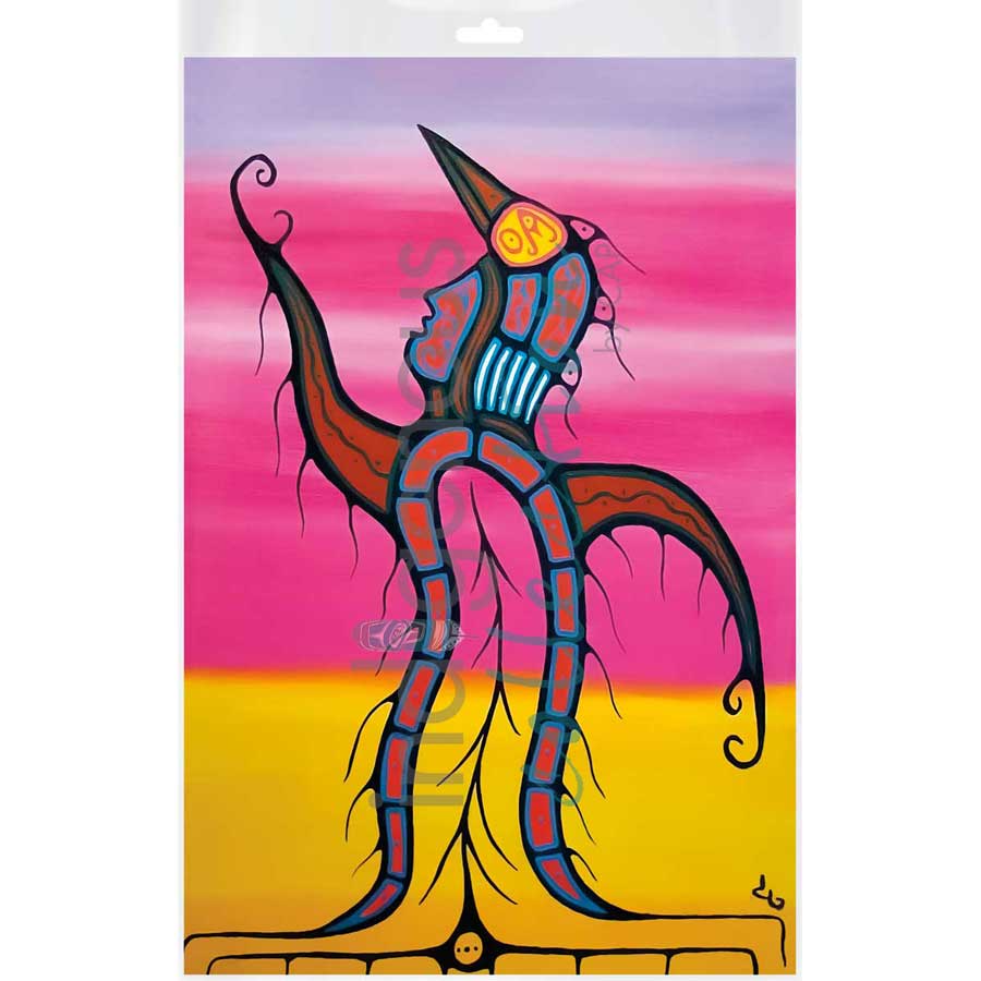 Glooscap Rising by artist David Brooks - Mi'kmaq. Indigenous Collection