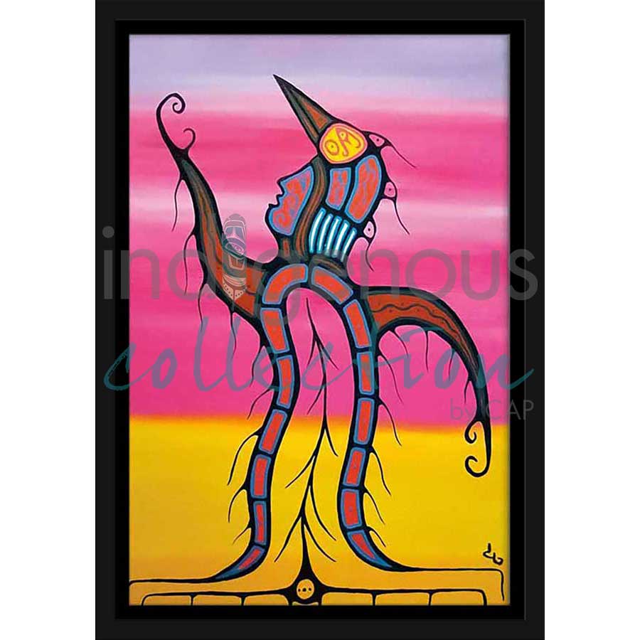 Glooscap Rising by artist David Brooks - Mi'kmaq. Indigenous Collection