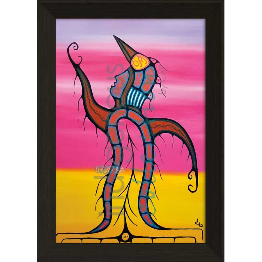 Glooscap Rising by artist David Brooks - Mi'kmaq. Indigenous Collection