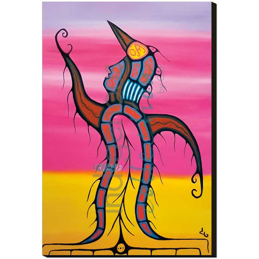 Glooscap Rising by artist David Brooks - Mi'kmaq. Indigenous Collection