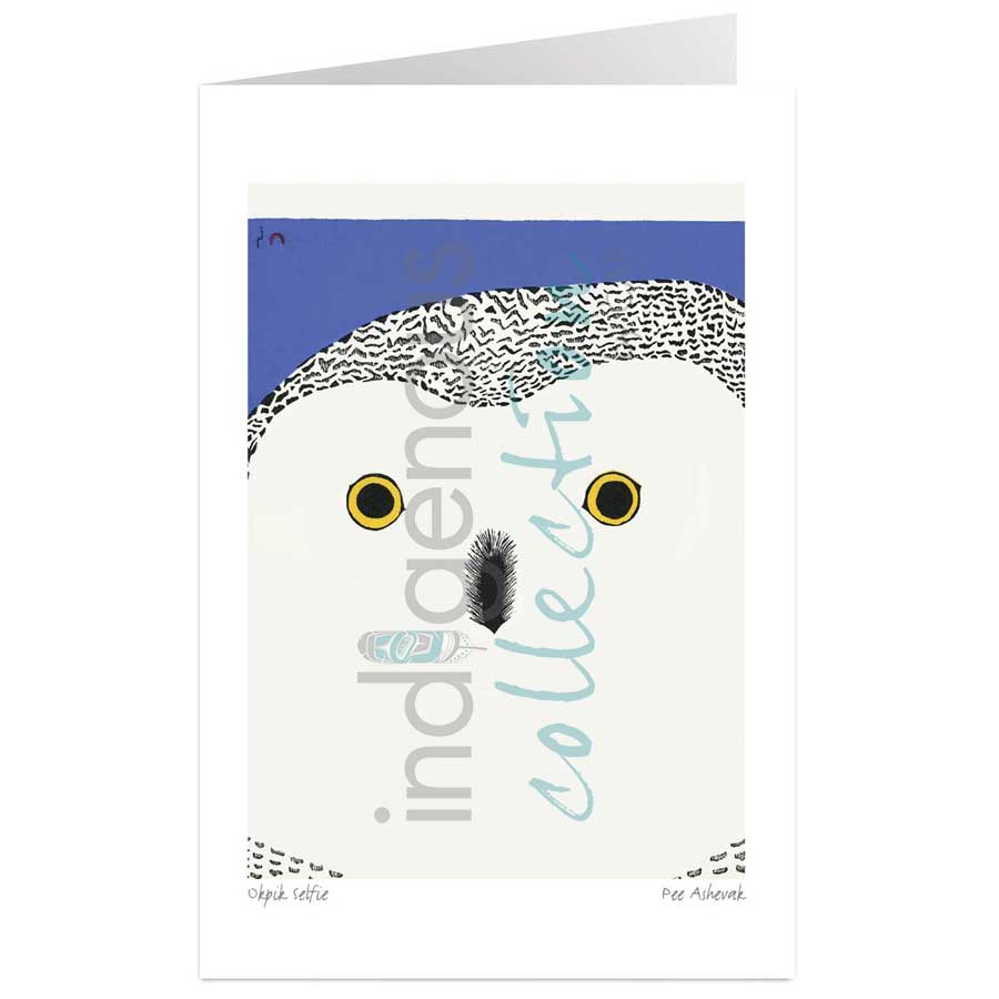 Okpik Selfie by artist Pee Ashevak