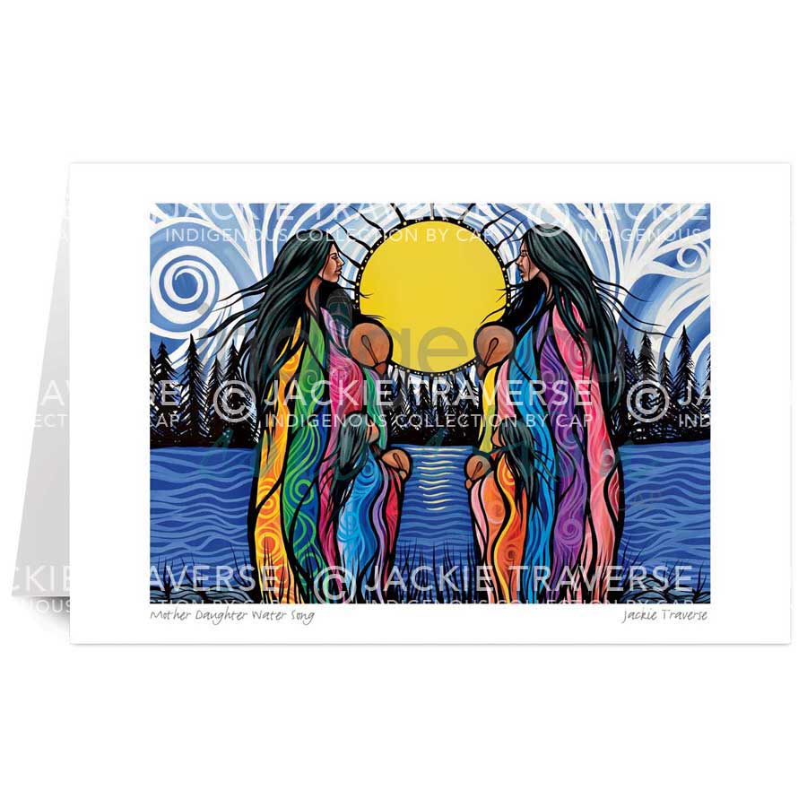 Mother Daughter Water Song by artist Jackie Traverse