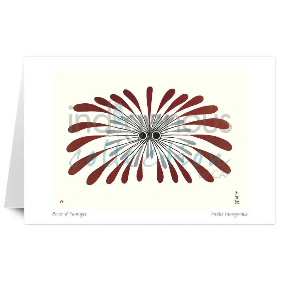 Burst of Plumage by artist Padloo Samayualie