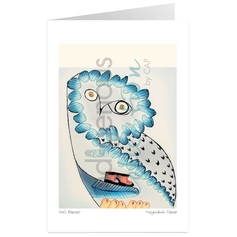 Owl's Bequest by artist Ningiukulu Teevee