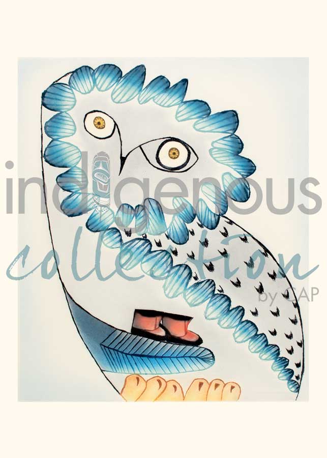 Owl's Bequest by artist Ningiukulu Teevee