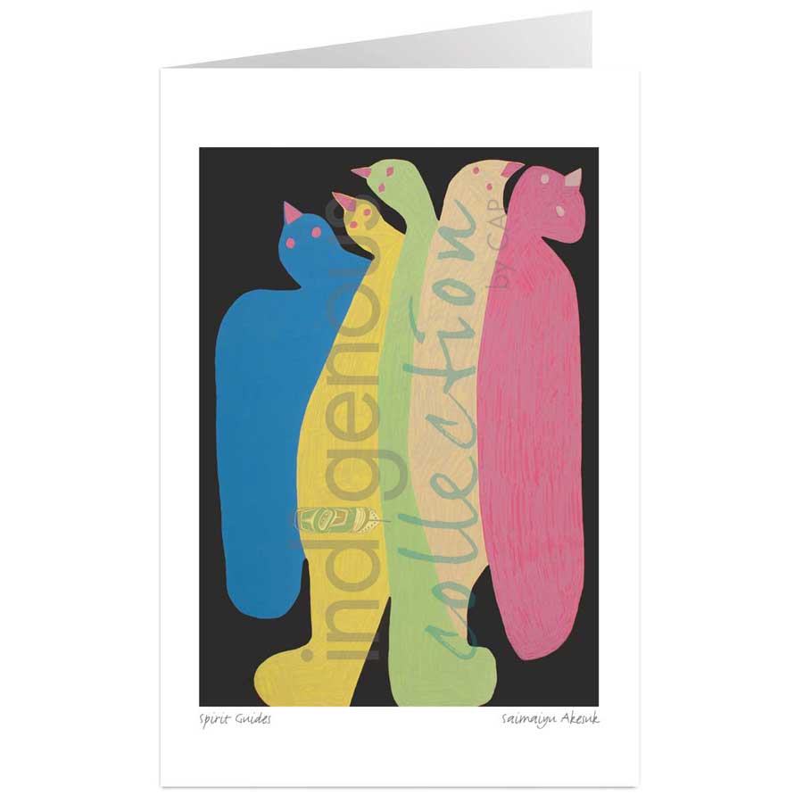 Spirit Guides by artist Saimaiyu Akesuk