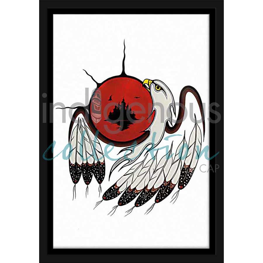 Taking Care by artist Kurt Flett - Oji-Cree. Indigenous Collection