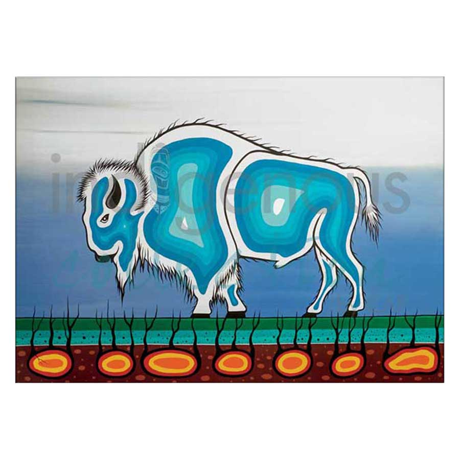 Buffalo Strength Canvas Prints