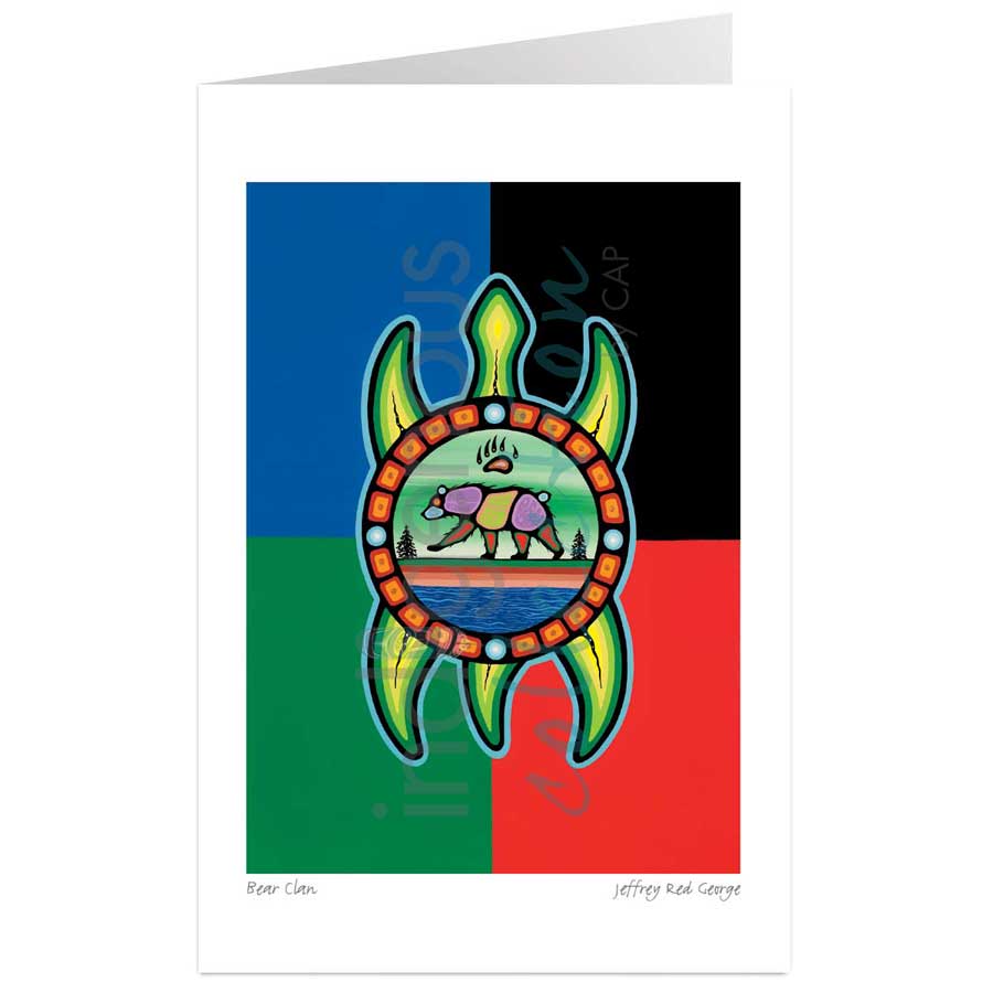 Bear Clan by artist Jeffrey Red George