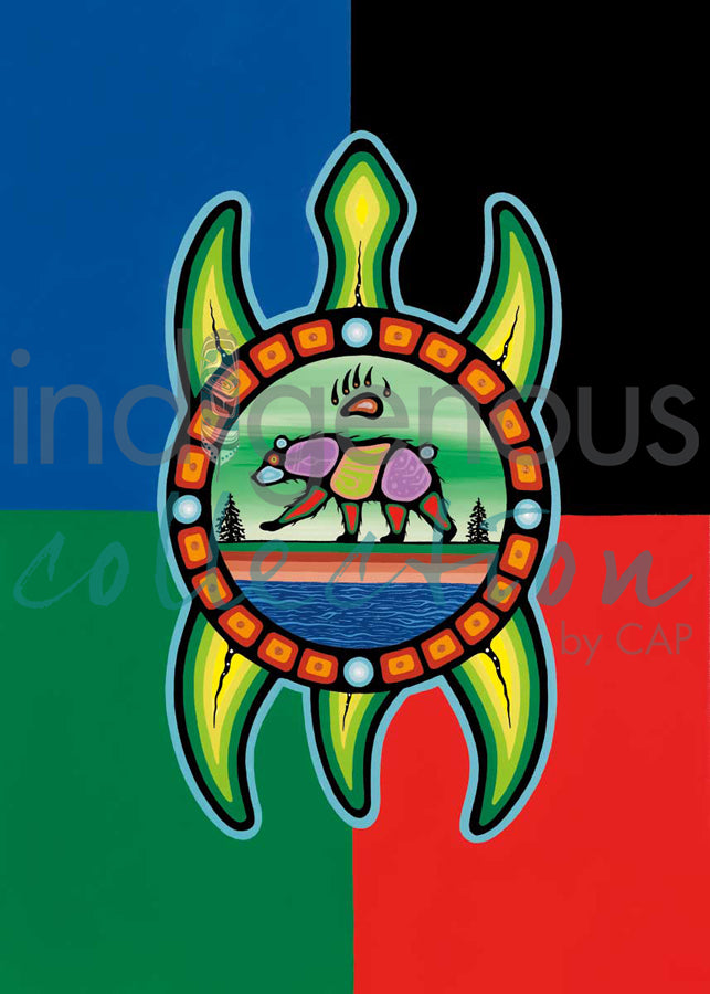 Bear Clan by artist Jeffrey Red George