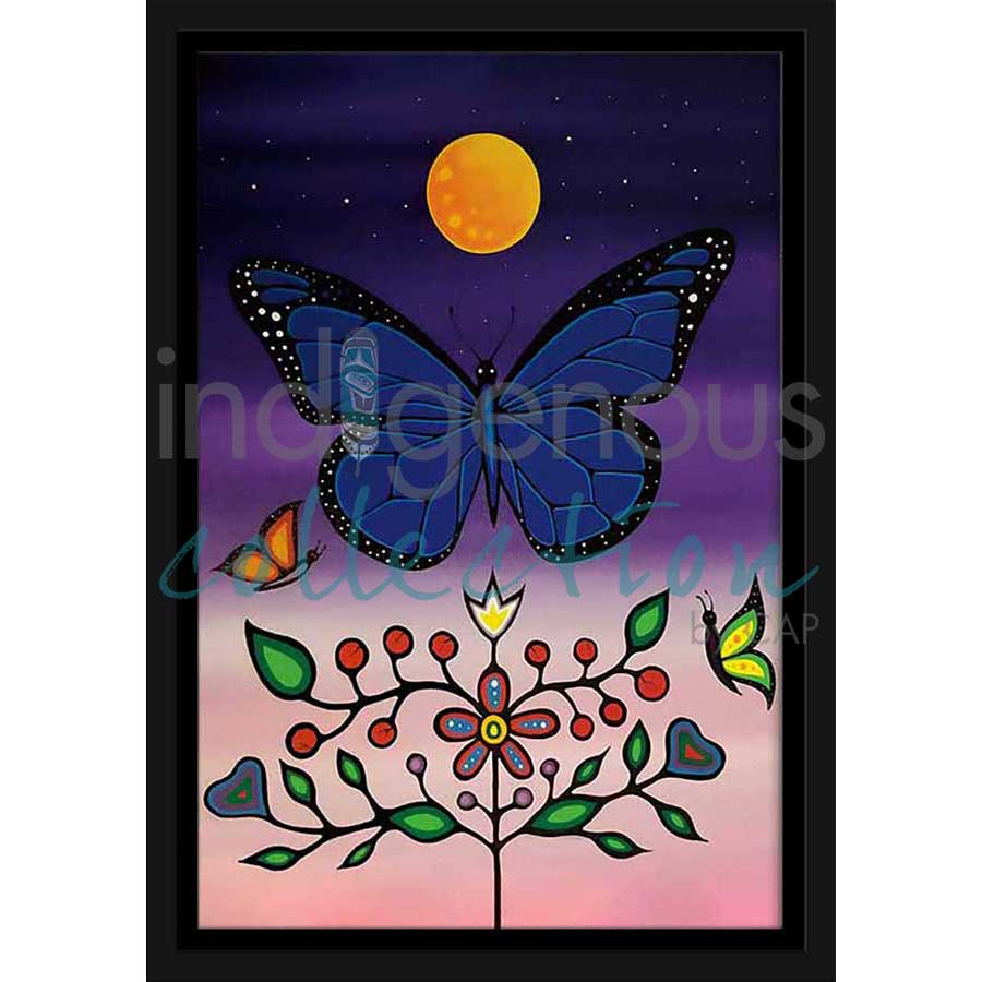 Love by artist Jeffrey Red George - Ojibway. Indigenous Collection