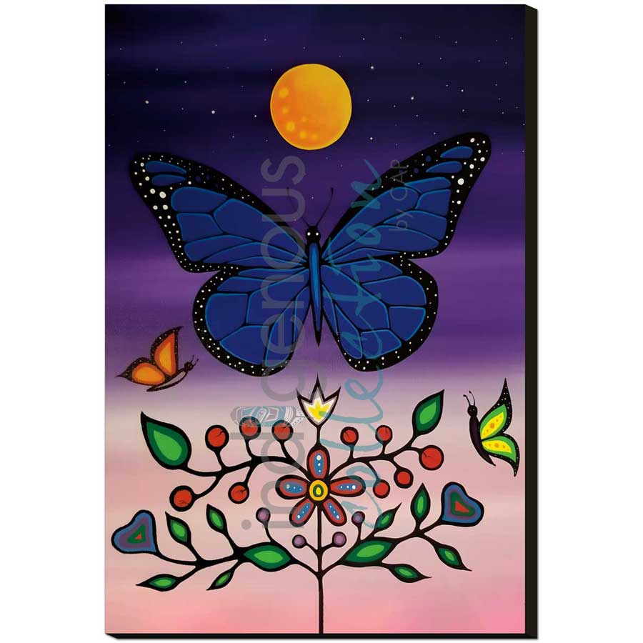 Love by artist Jeffrey Red George - Ojibway. Indigenous Collection