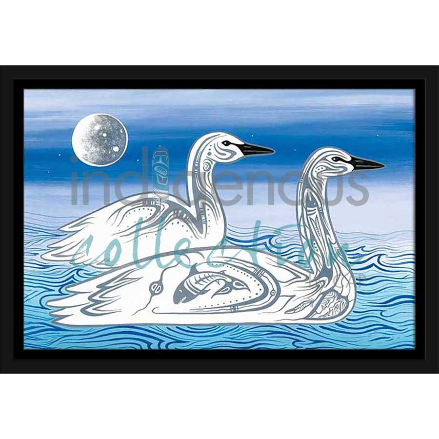 Soulmates by artist Jeffrey Red George - Ojibway. Indigenous Collection