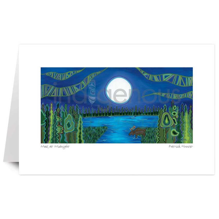 Mooz at Midnight by artist Patrick Hunter