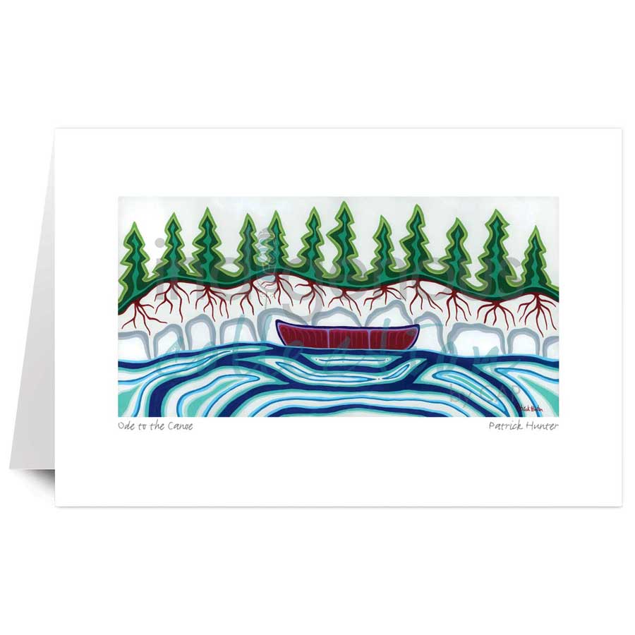 Ode to the Canoe by artist Patrick Hunter