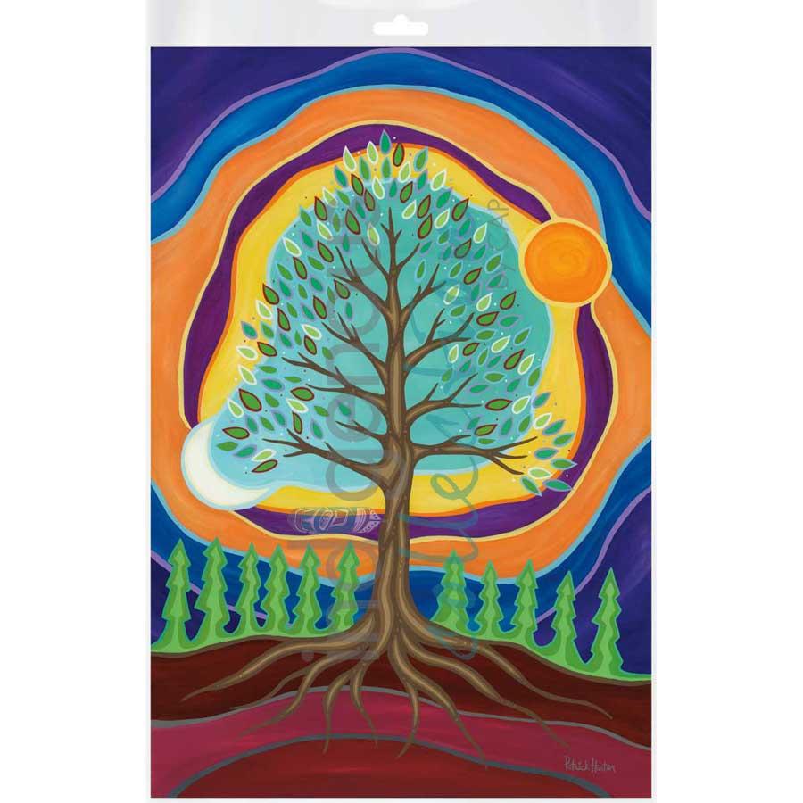 Positive Energy Exchange by artist Patrick Hunter - Ojibway. Indigenous Collection