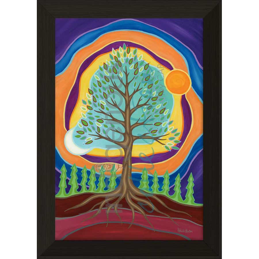 Positive Energy Exchange by artist Patrick Hunter - Ojibway. Indigenous Collection