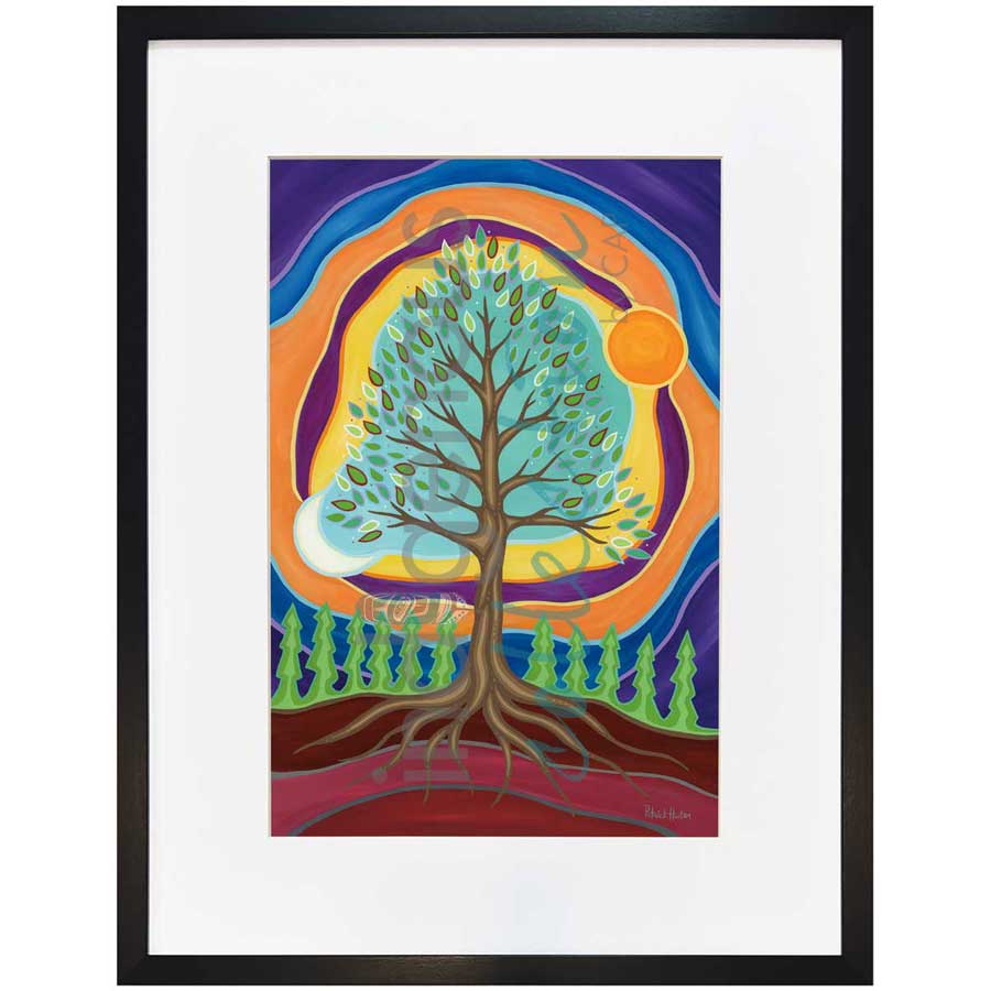 Positive Energy Exchange by artist Patrick Hunter - Ojibway. Indigenous Collection
