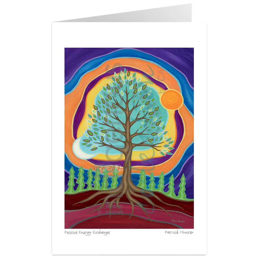 Positive Energy Exchange by artist Patrick Hunter