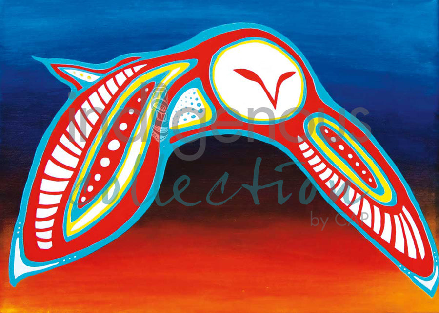 Owl by artist Patrick Hunter