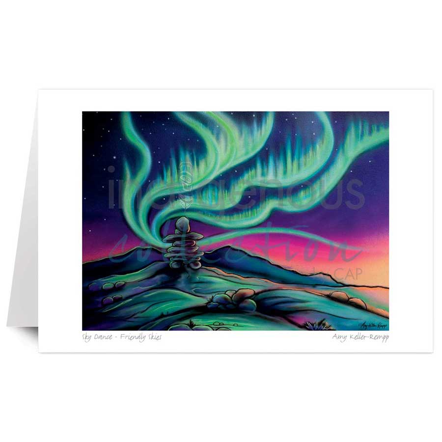 Sky Dance - Friendly Skies by artist Amy Keller-Rempp