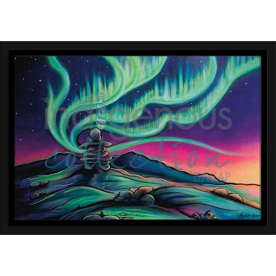 Sky Dance - Friendly Skies by artist Amy Keller-Rempp - Mohawk. Indigenous Collection
