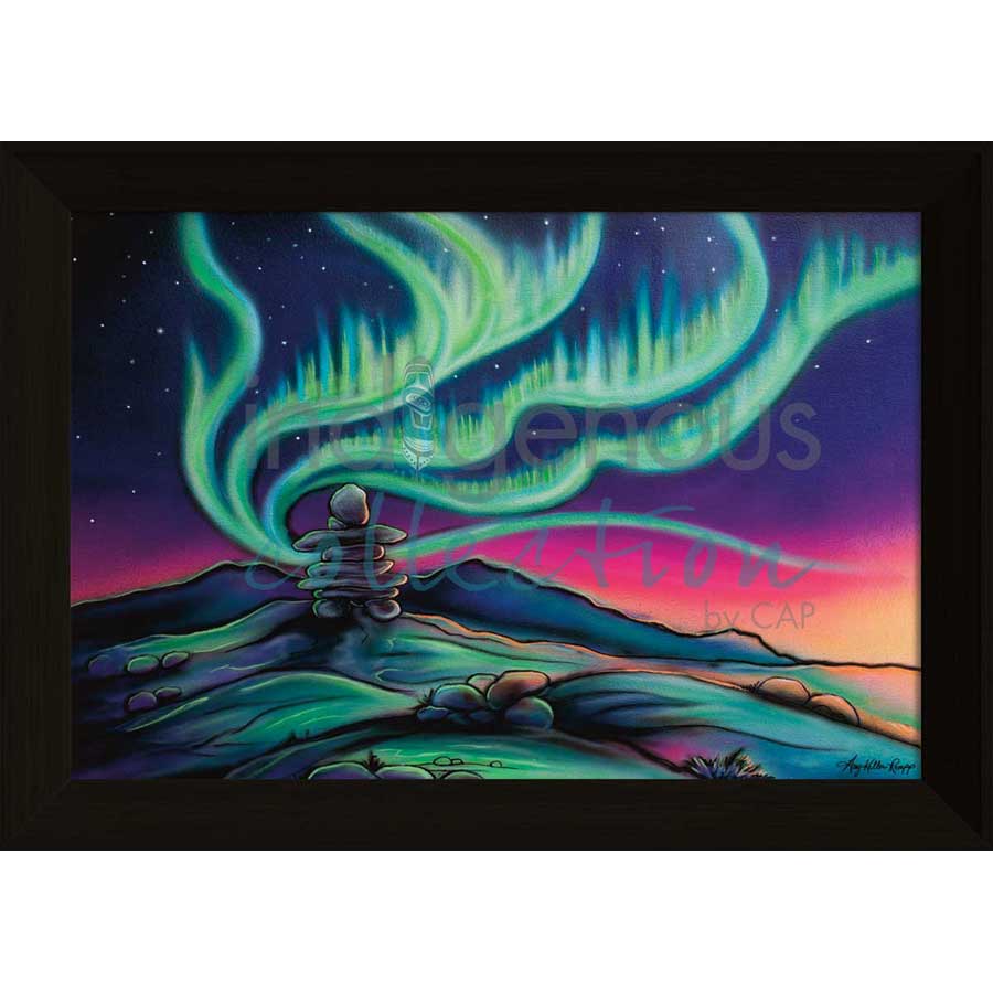 Sky Dance - Friendly Skies by artist Amy Keller-Rempp - Mohawk. Indigenous Collection