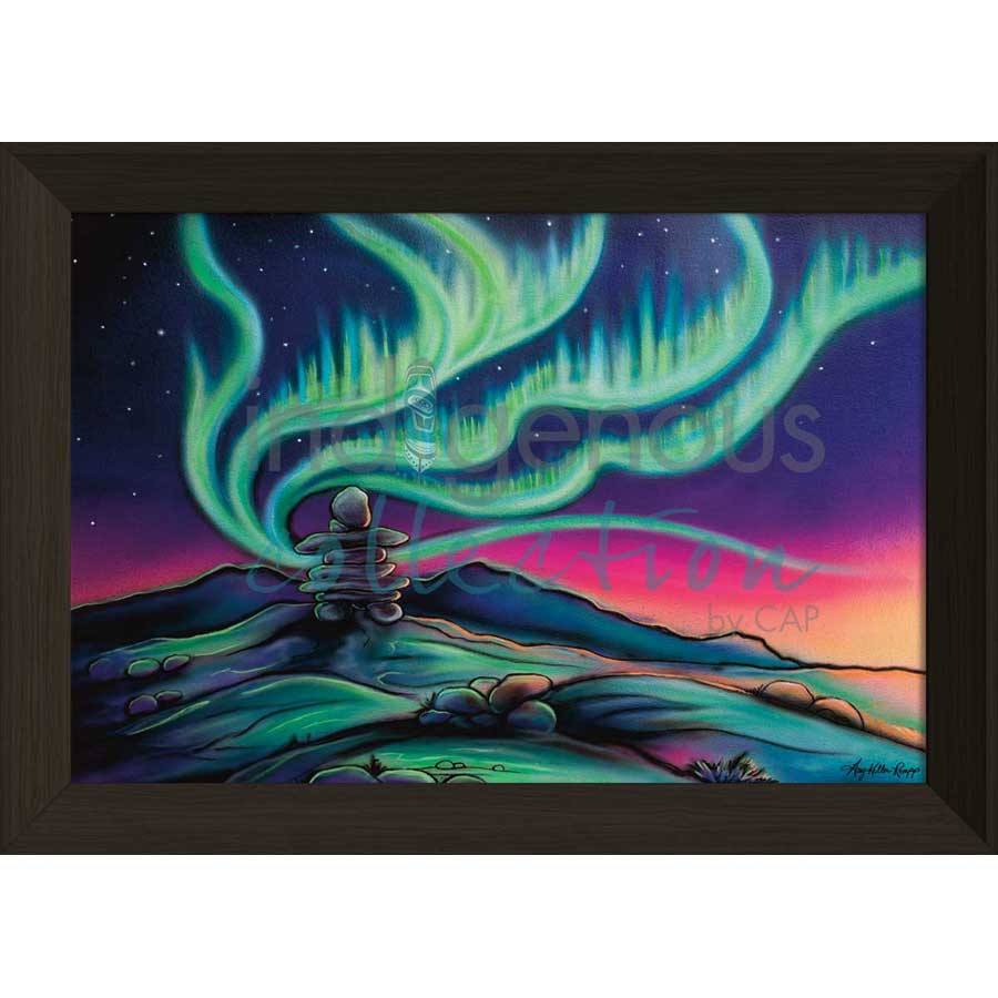 Sky Dance - Friendly Skies by artist Amy Keller-Rempp - Mohawk. Indigenous Collection