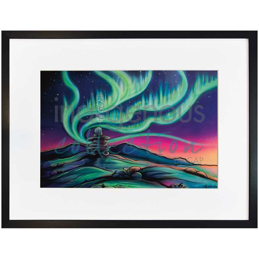 Sky Dance - Friendly Skies by artist Amy Keller-Rempp - Mohawk. Indigenous Collection