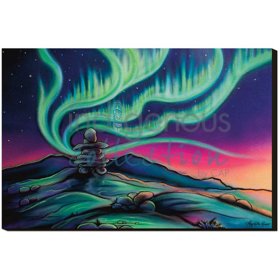 Sky Dance - Friendly Skies by artist Amy Keller-Rempp - Mohawk. Indigenous Collection