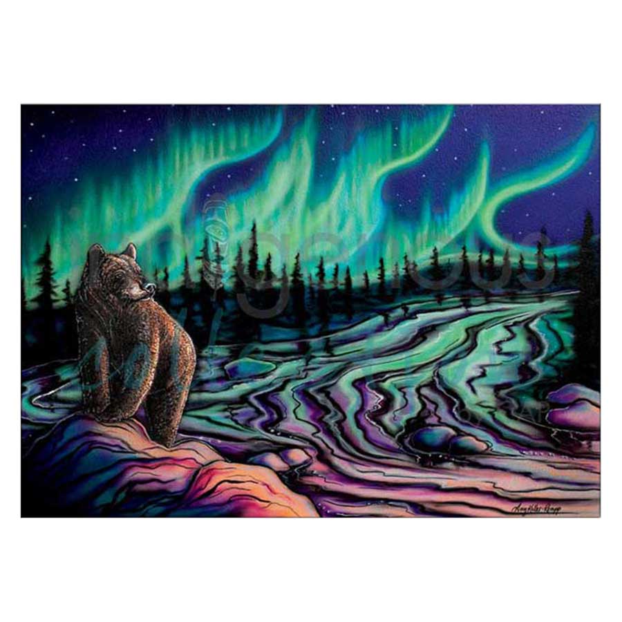 Sky Dance - Northern Light Canvas Prints