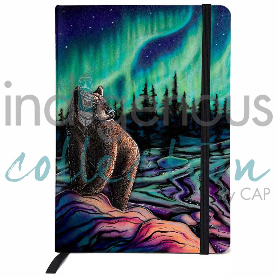 Sky Dance - Northern Light Journal by artist Amy Keller-Rempp. Indigenous Collection.