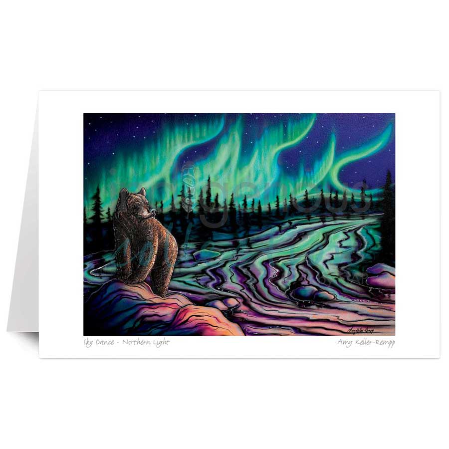 Sky Dance - Northern Light by artist Amy Keller-Rempp