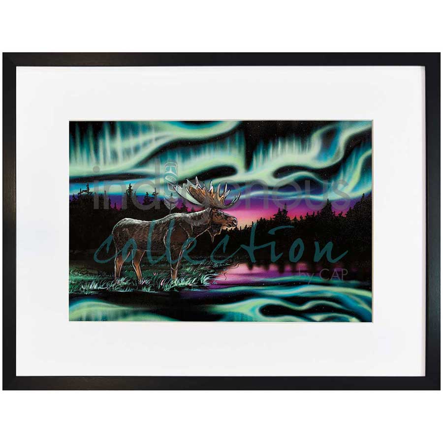 Sky Dance - King of the North by artist Amy Keller-Rempp - Mohawk. Indigenous Collection