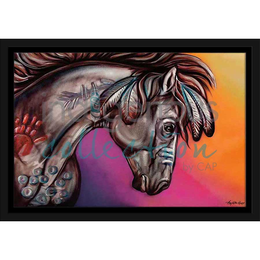 Tomahawk by artist Amy Keller-Rempp - Mohawk. Indigenous Collection