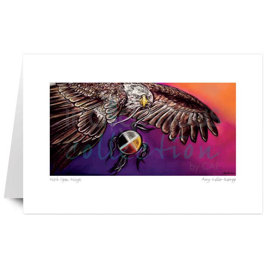 With Open Wings by artist Amy Keller-Rempp