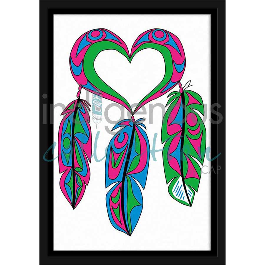 Dreams by artist Angela Kimble - Coast Salish/Nuu-Chah-Nulth. Indigenous Collection