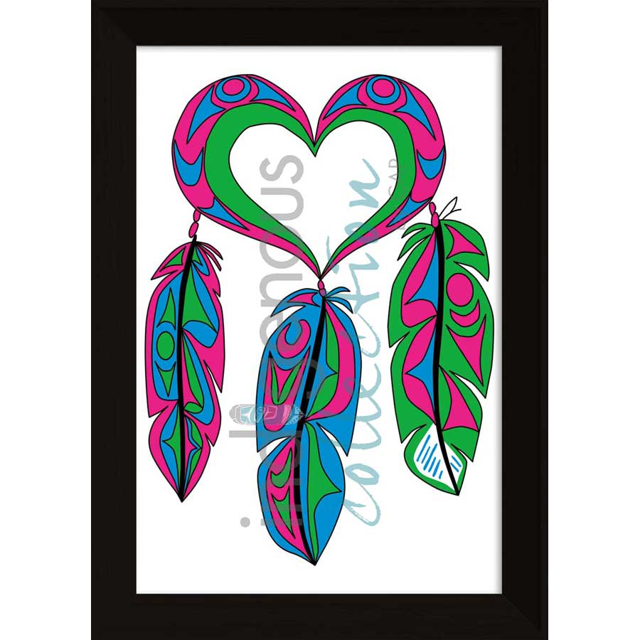 Dreams by artist Angela Kimble - Coast Salish/Nuu-Chah-Nulth. Indigenous Collection