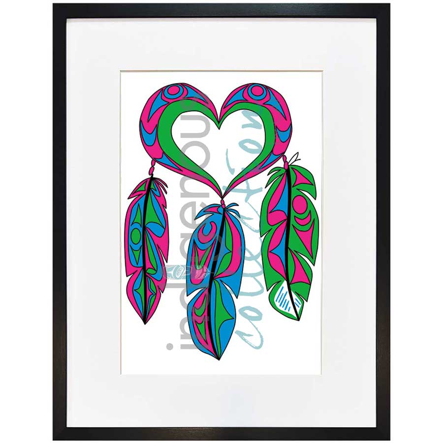 Dreams by artist Angela Kimble - Coast Salish/Nuu-Chah-Nulth. Indigenous Collection