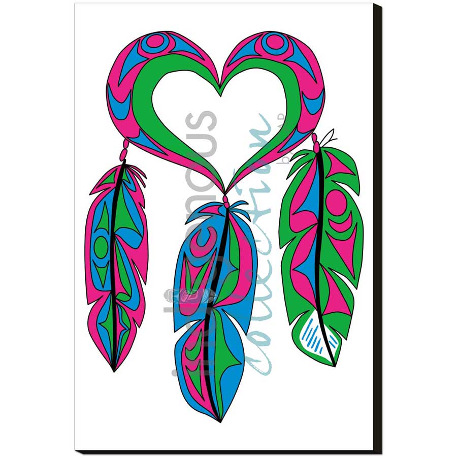 Dreams by artist Angela Kimble - Coast Salish/Nuu-Chah-Nulth. Indigenous Collection