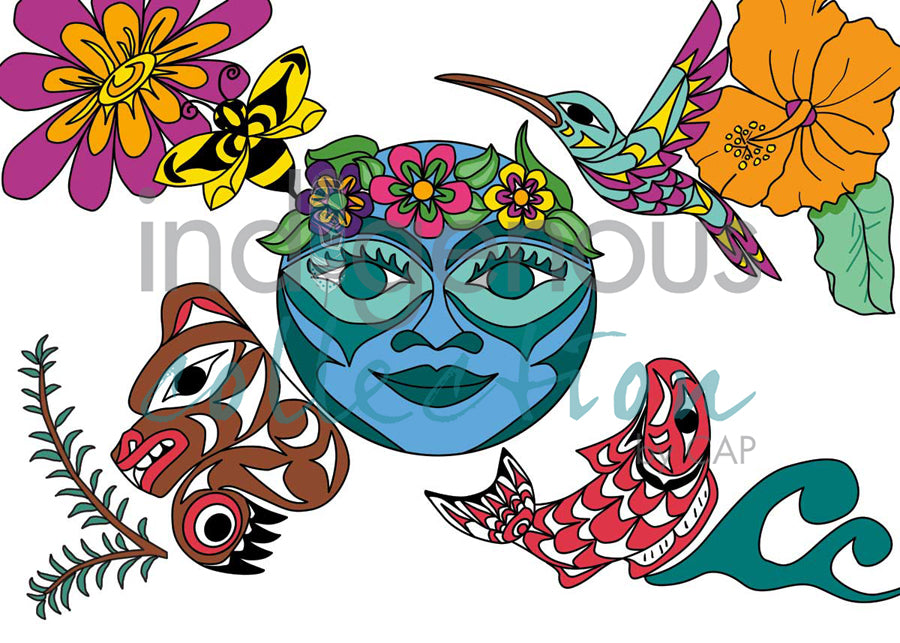 Mother Nature by artist Angela Kimble