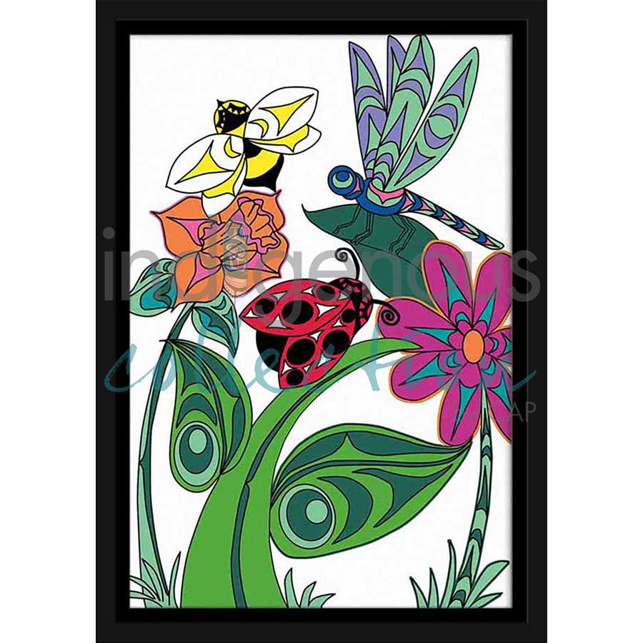 Nature by artist Angela Kimble - Coast Salish/Nuu-Chah-Nulth. Indigenous Collection