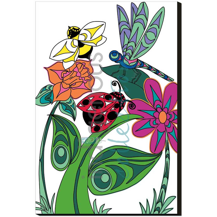 Nature by artist Angela Kimble - Coast Salish/Nuu-Chah-Nulth. Indigenous Collection