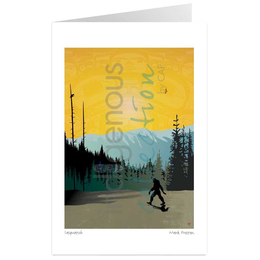 Sasquatch by artist Mark Preston