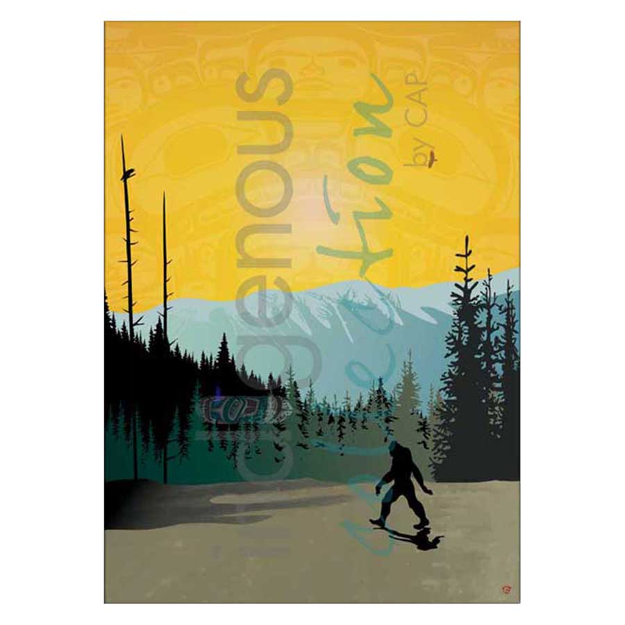Sasquatch Canvas Prints