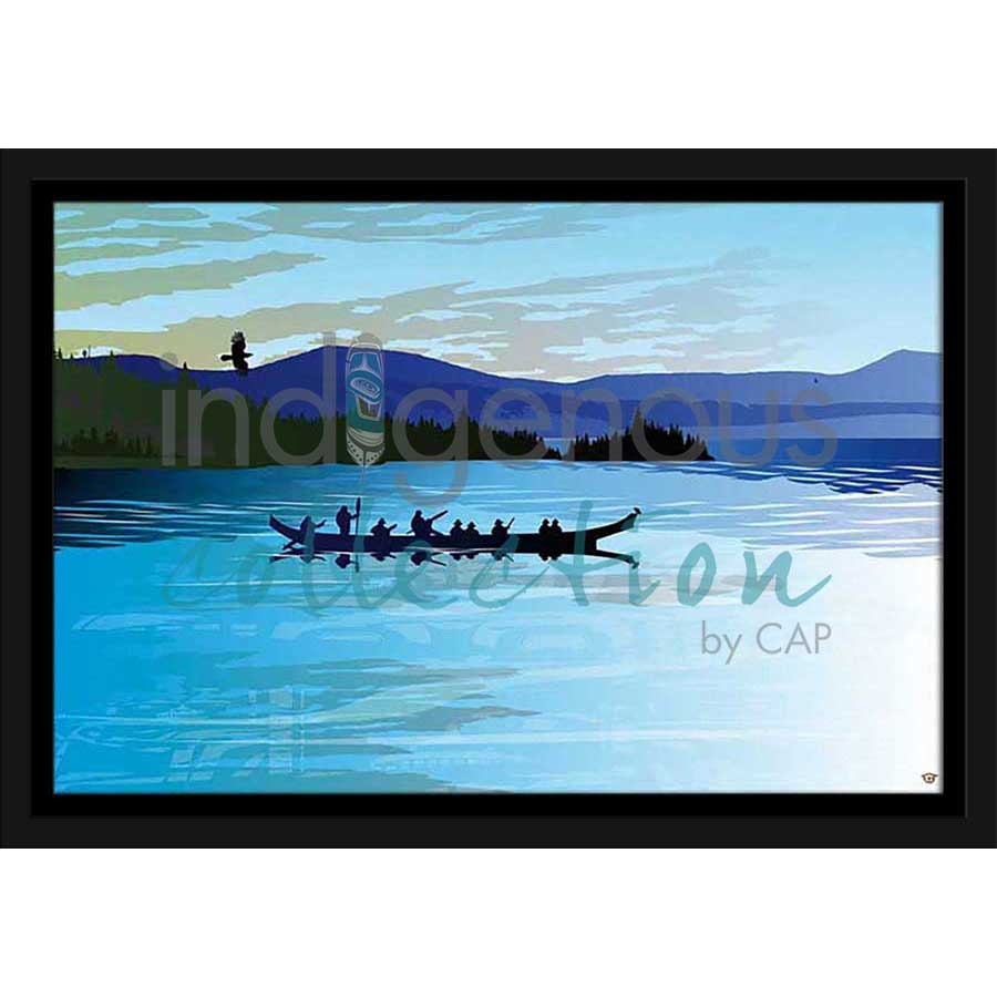 Summer Journey by artist Mark Preston - Tlingit. Indigenous Collection