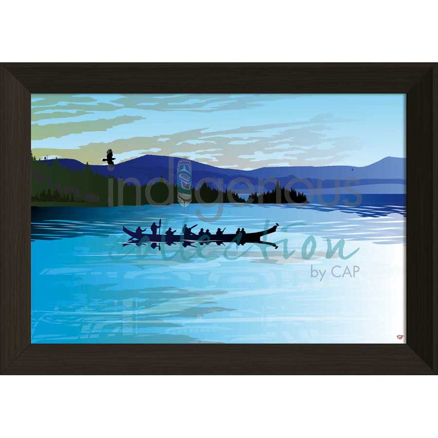 Summer Journey by artist Mark Preston - Tlingit. Indigenous Collection