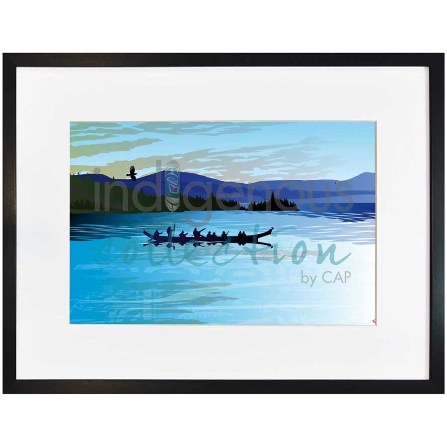 Summer Journey by artist Mark Preston - Tlingit. Indigenous Collection