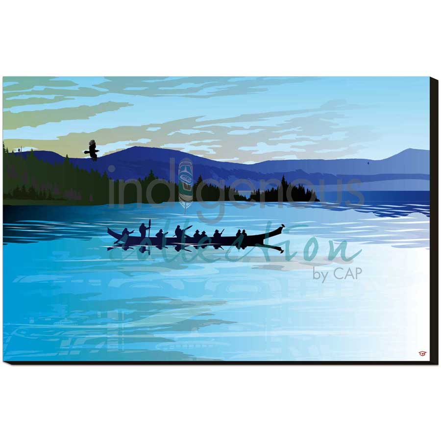 Summer Journey by artist Mark Preston - Tlingit. Indigenous Collection